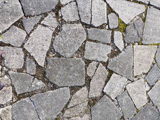 Crazy paving