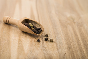 Chilli peppers on a wooden board