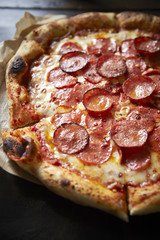 Pepperoni pizza 