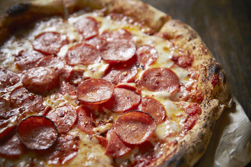 Pepperoni pizza 