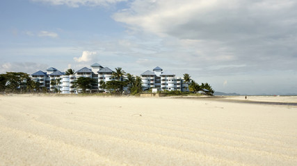 view of a hotel on the waterfront in Cerating, Kuantan.