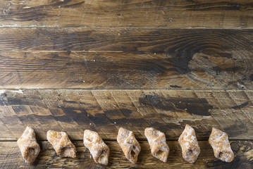 Typical food Spanish (pestiños)