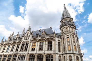 Post office building of Korenmarkt in Gent