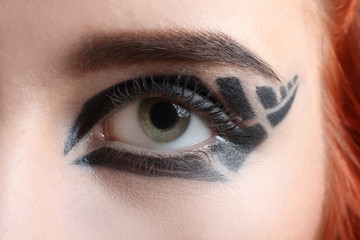 Fototapeta premium eye make-up