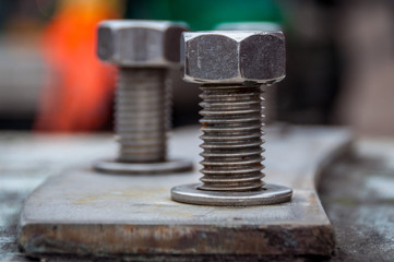 Construction bolt in concrete