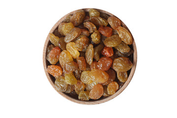 Fototapeta na wymiar pile of raisins