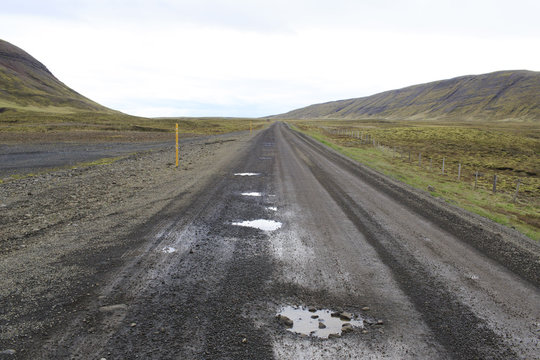 landscape in iceland