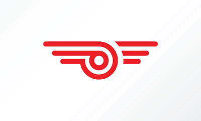 military wings army logo template