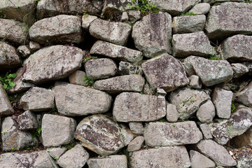 Rock stone wall texture