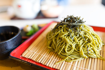 Green tea soba