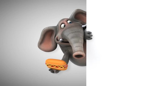 Fun elephant - 3D Animation
