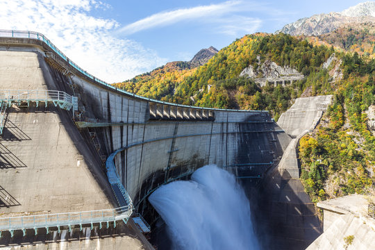 Japanese Kurobe Dam