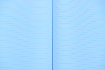 White notebook and paper with line