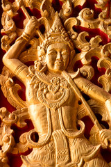 Art Thai style in temple