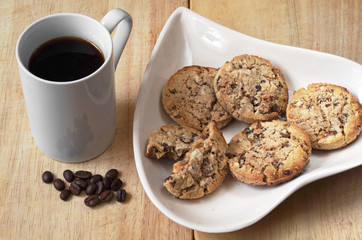 Cookies and coffee