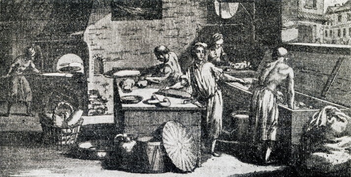 Bakery, 18th century (from Diderot&rsquo;s Encyclop&eacute;die)