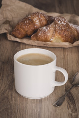 Kaffee zum Frühstück