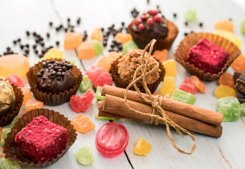 Appetizing sweet  background