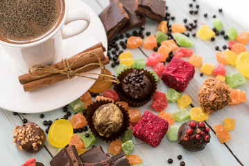 Appetizing sweet  background