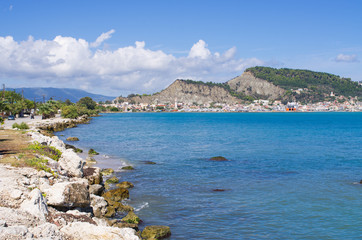 Zakynthos town on the island, Greece