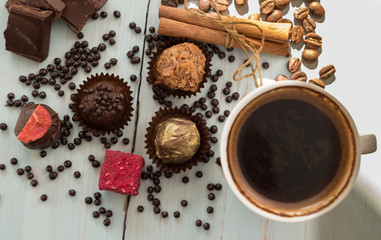 Appetizing sweet  background