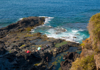 Naturstrand bei Garachico,Teneriffa,Spanien