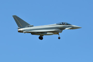 Fototapeta na wymiar Eurofighter Typhoon EF-2000