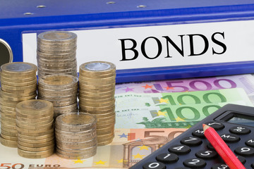 Bonds / Ordner mit Geld