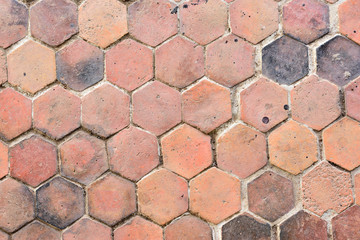 Grunge cement brick for texture background