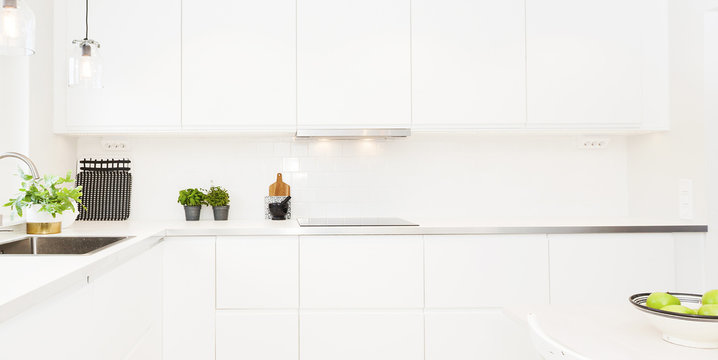 header of a fancy kitchen counter top
