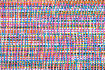 Texture of handmade Thai style cloth.