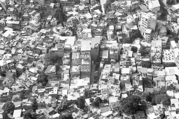 aerial from favela da rocinha