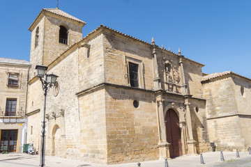 Fototapeta na wymiar Old Church of St. Peter, Ubeda, Spain
