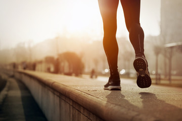 Running and jogging are great fitness exercises for staying healthy