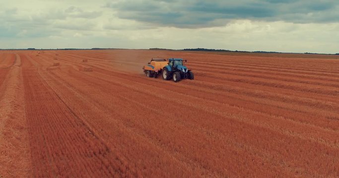 tracteur botteleuse