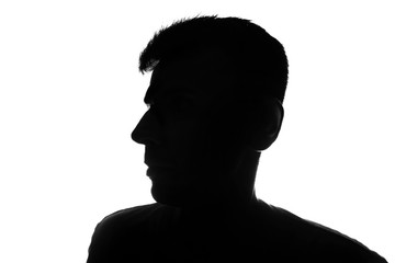 male person silhouette