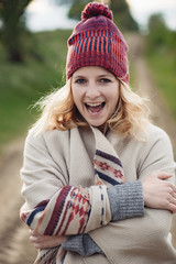 Fototapeta premium Outdoor woman portrait