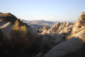 Naklejka premium Mountain landscape in Cappadocia