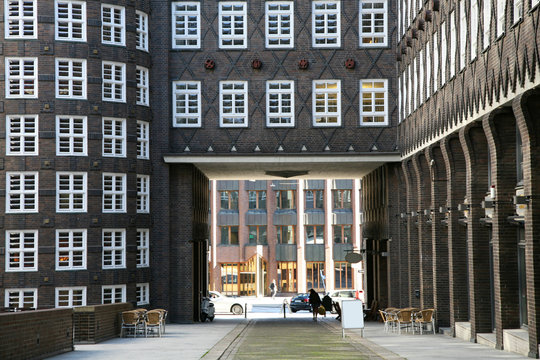 Sprinkenhof-Innenhof Hamburg