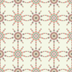 Seamless vector background with decorative stars.

