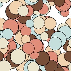 Abstract pattern art background in illustration space geometry.