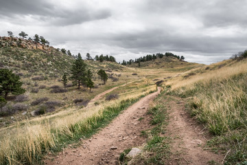 Storm Clouds Over Maxwell Natural Area, Fort Collins, Colorado