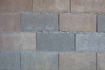 Obraz premium gray brick wall