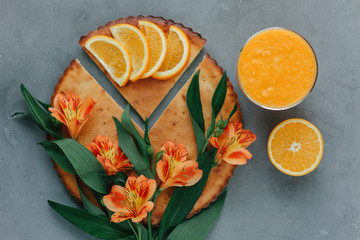 orange fruit food healthy baking