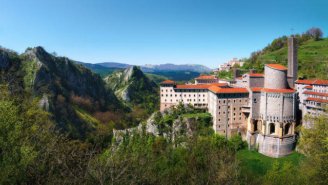 Sanctuary of Arantzazu in Gipuzkoa
