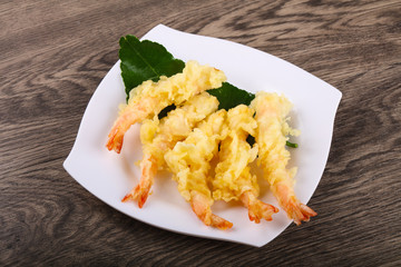 Prawn tempura