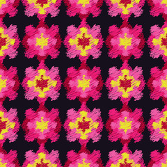 Ethnic boho seamless pattern. 