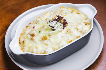 Cheese rice, rice