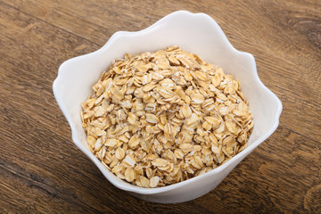 Raw oatmeal