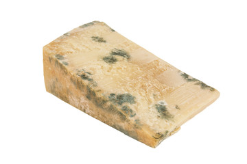 bloch of cheese with mold